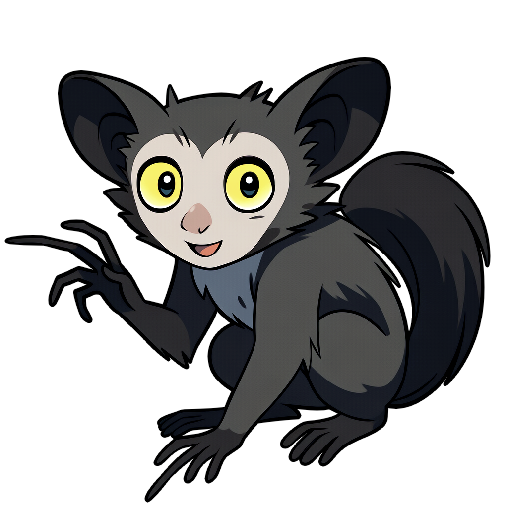 aye-aye アイアイのイラスト