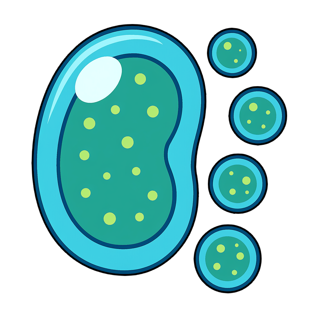 bacteria バクテリアのイラスト