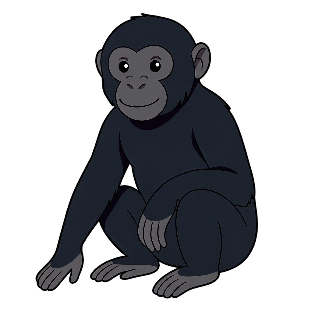 bonobo ボノボのイラスト