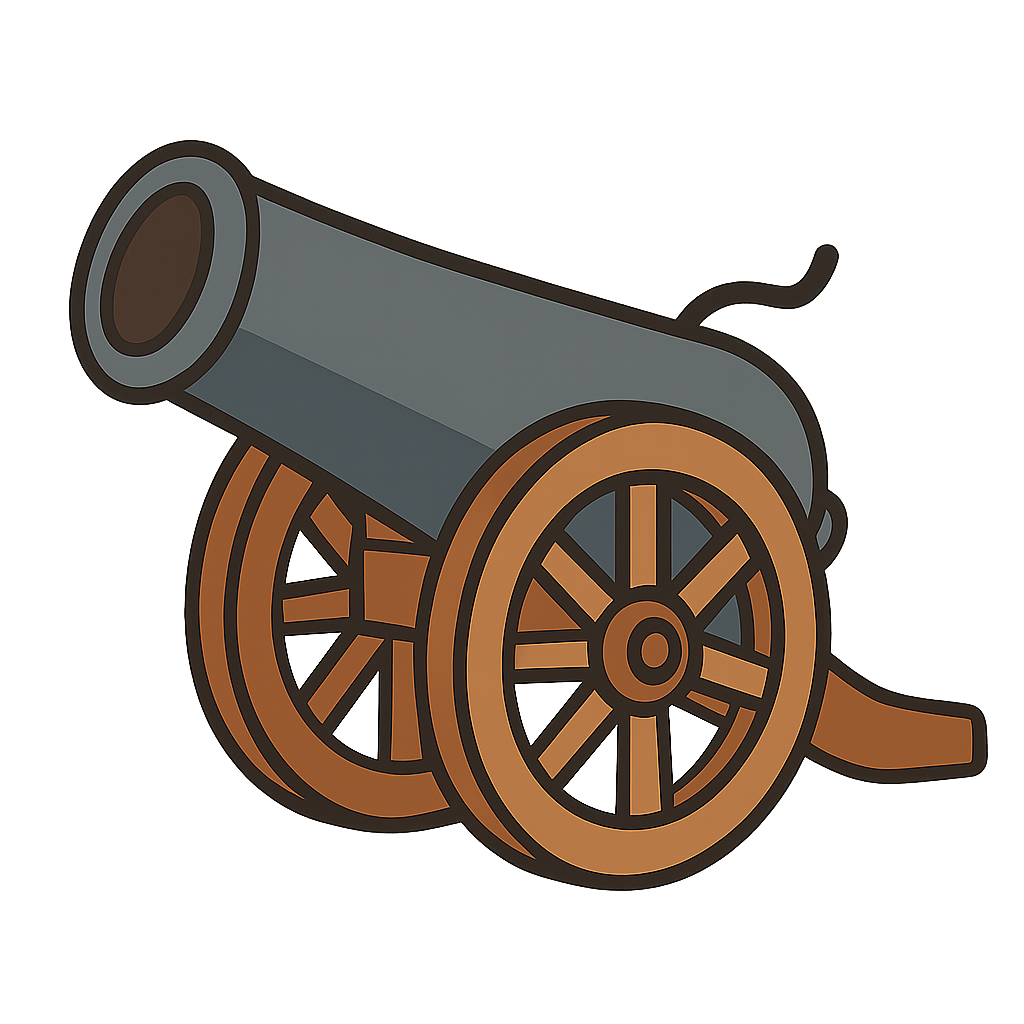 cannon 大砲のイラスト