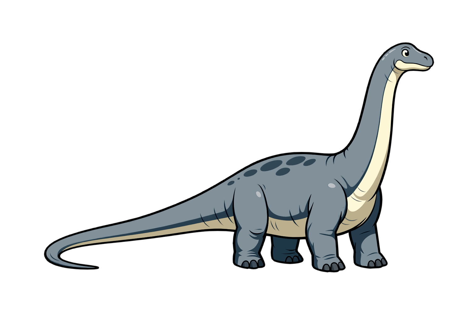 apatosaurus アパトサウルスのイラスト