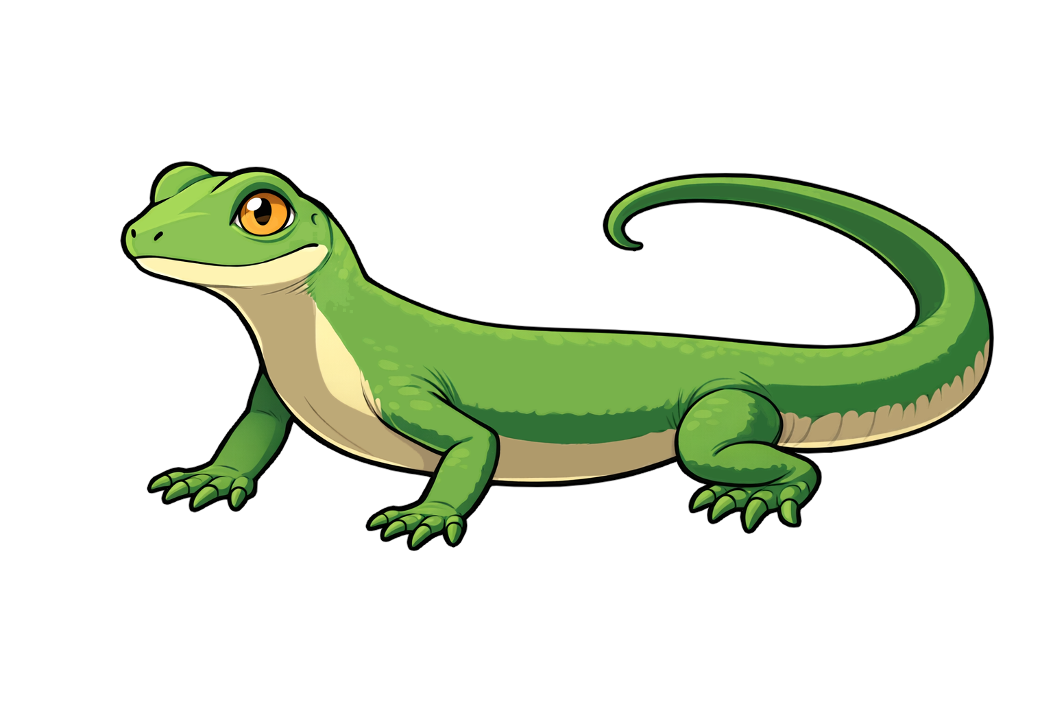 lizard トカゲのイラスト