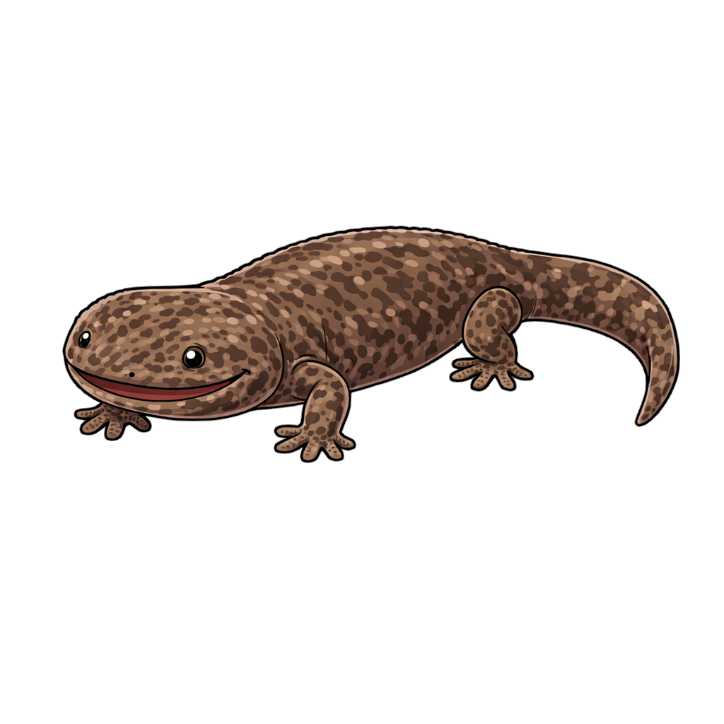 salamander サンショウウオのイラスト