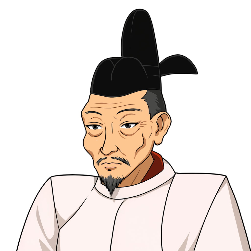 toyotomi_hideyoshi 豊臣秀吉の似顔絵のイラスト