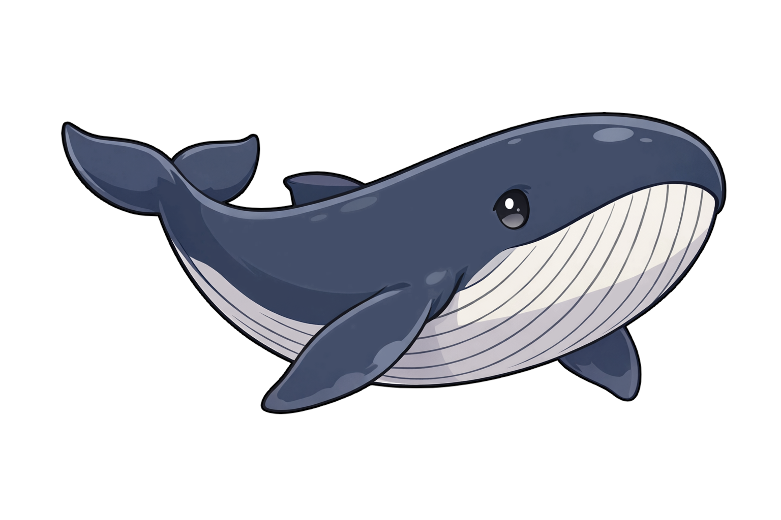 whale クジラのイラスト