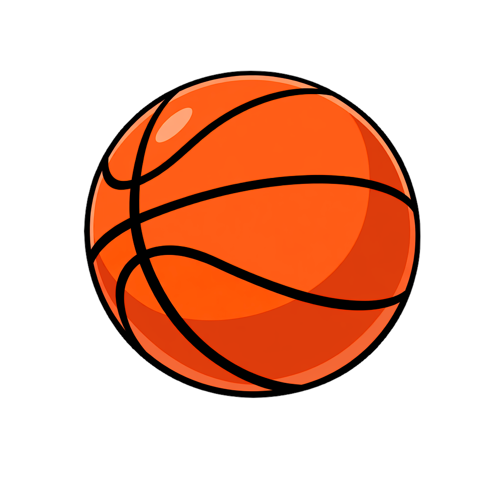 basketball バスケットボールのイラスト