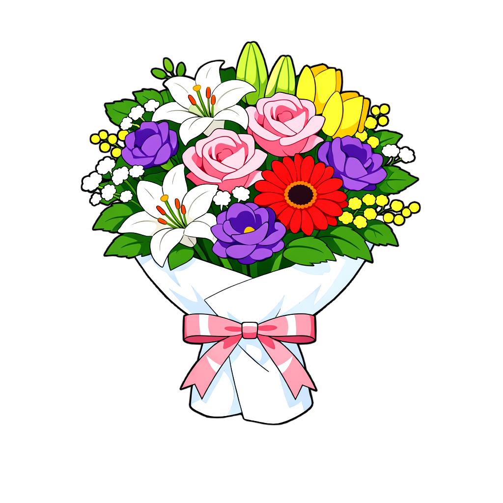 bouquet 花束のイラスト
