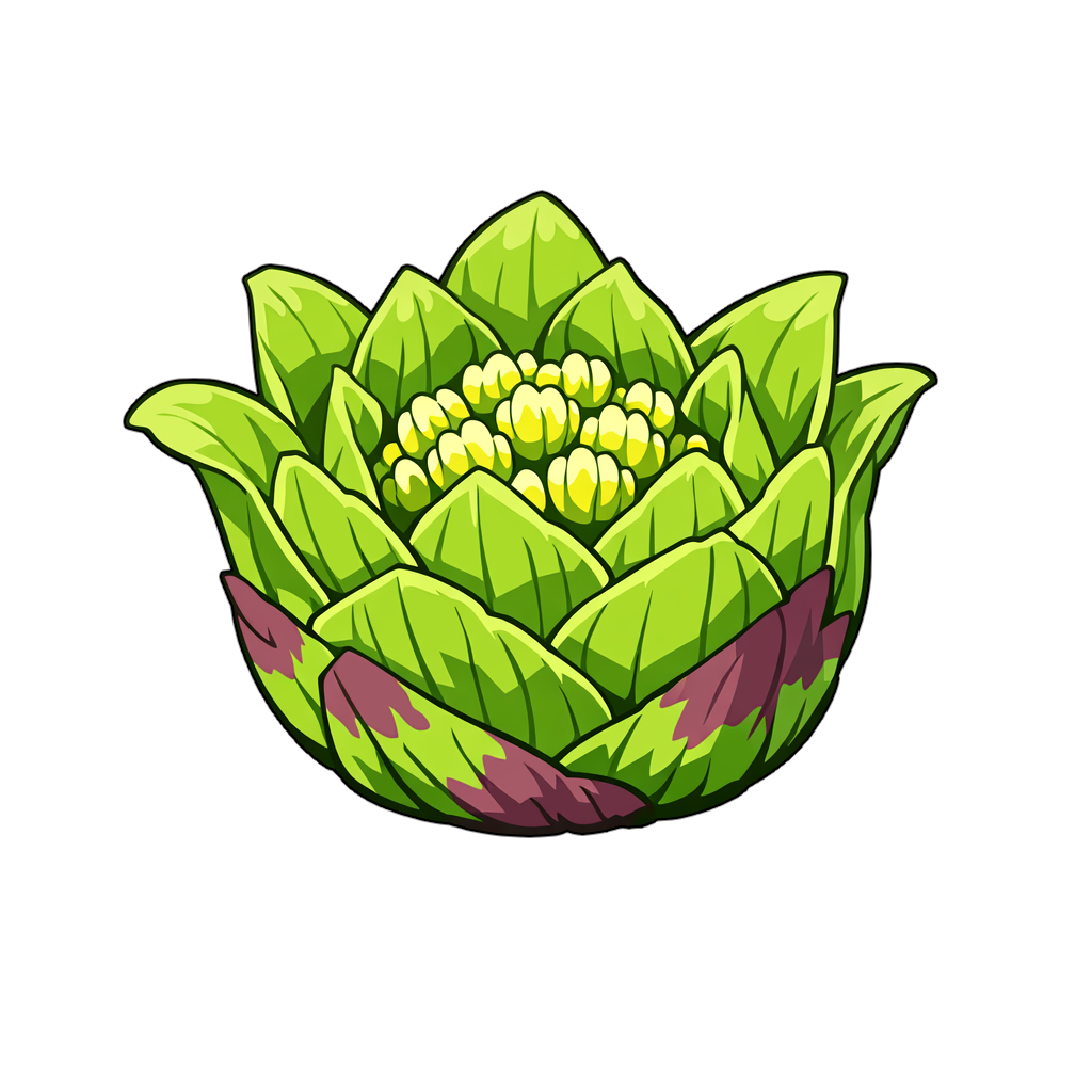 butterbur_sprout フキノトウ（蕗の薹）のイラスト