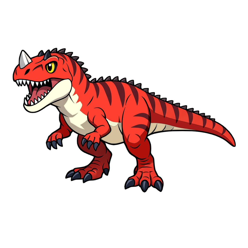 ceratosaurus ケラトサウルスのイラスト