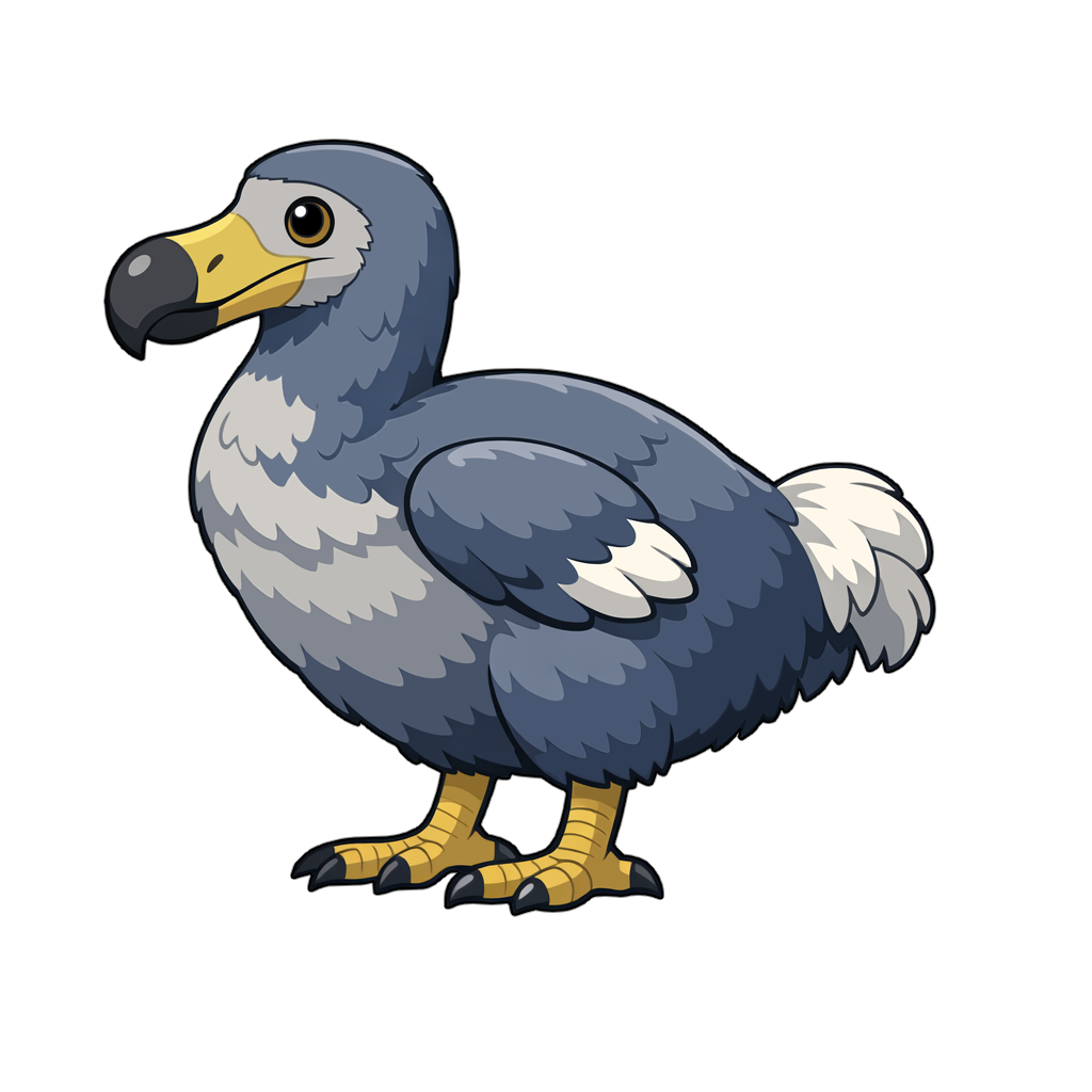 dodo_bird ドードー（鳥）のイラスト