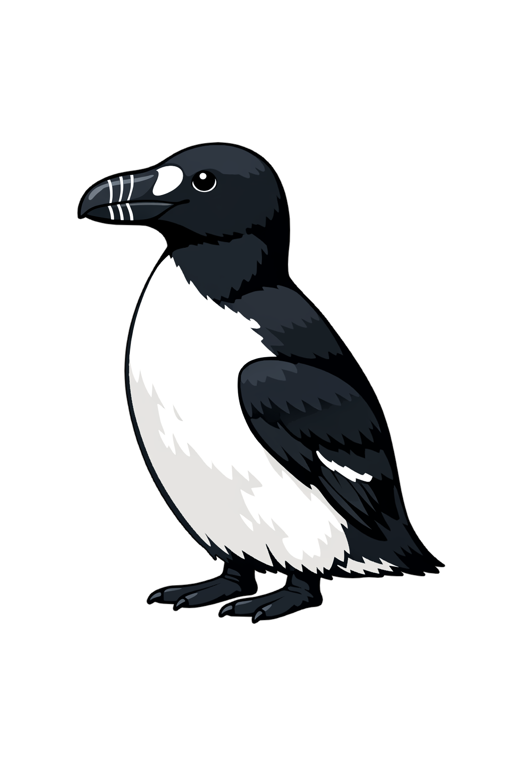 great_auk オオウミガラスのイラスト