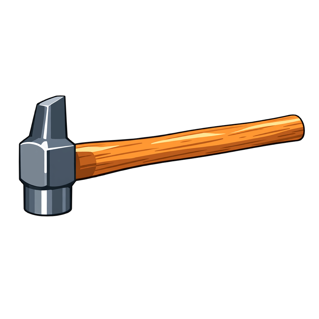 hammer 金づち（ハンマー）のイラスト