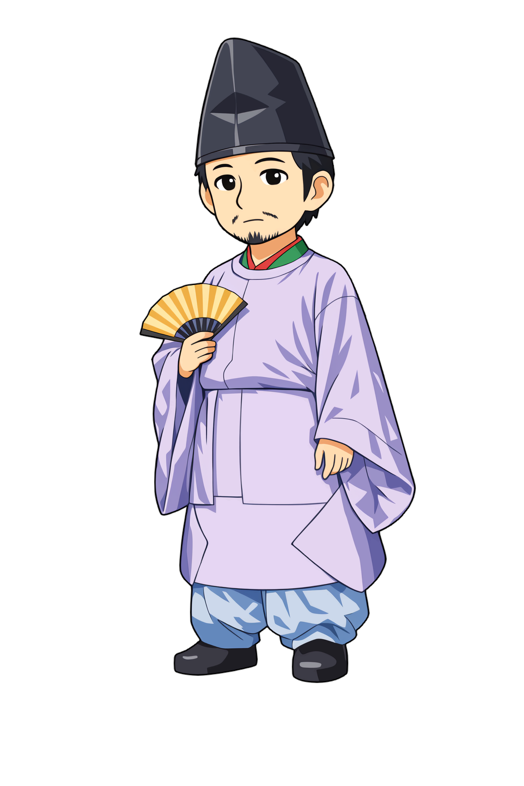 heian_period_aristocrats_man 平安時代の貴族（男性）のイラスト