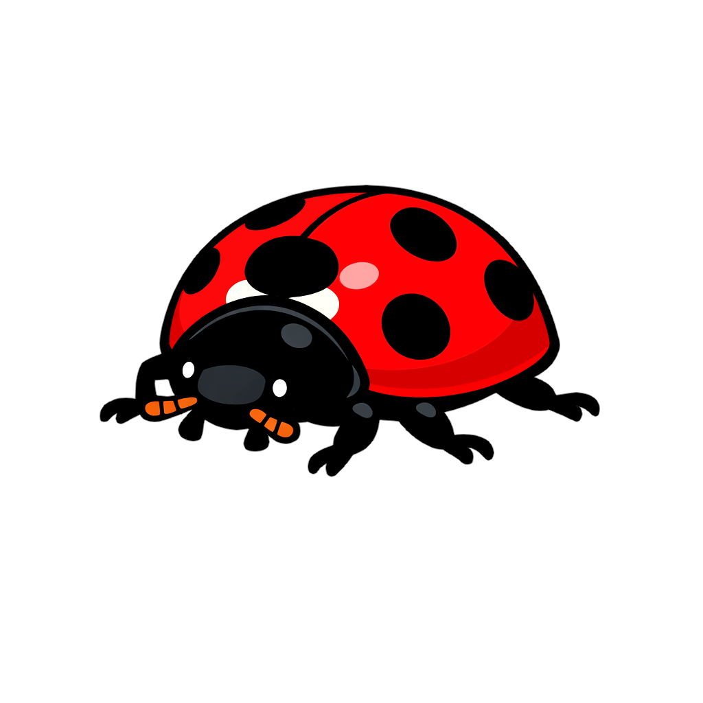 ladybug てんとう虫のイラスト