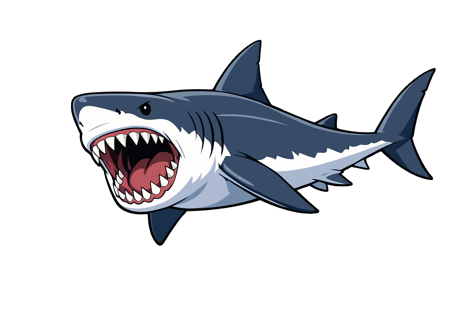 megalodon メガロドンのイラスト