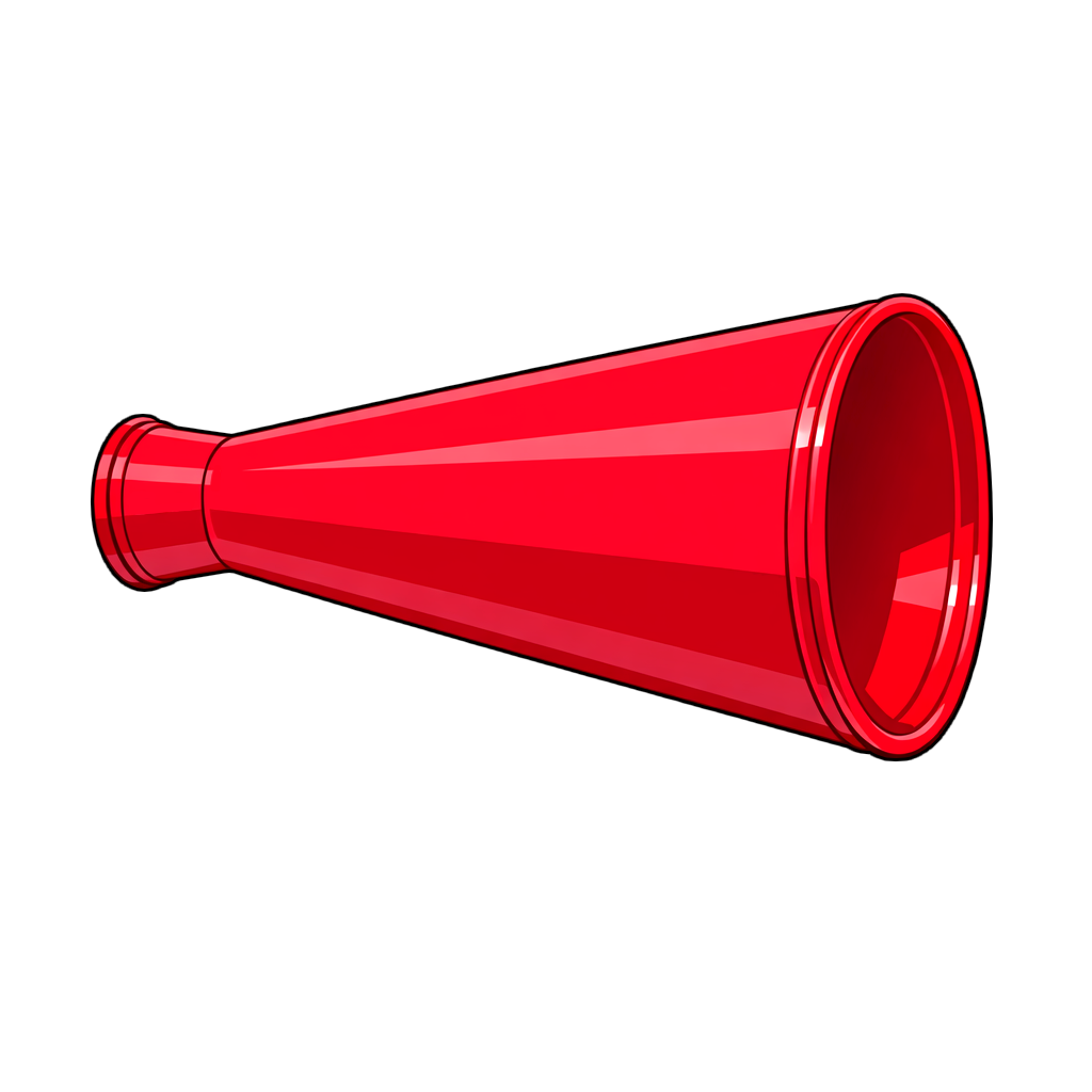 megaphone メガホンのイラスト