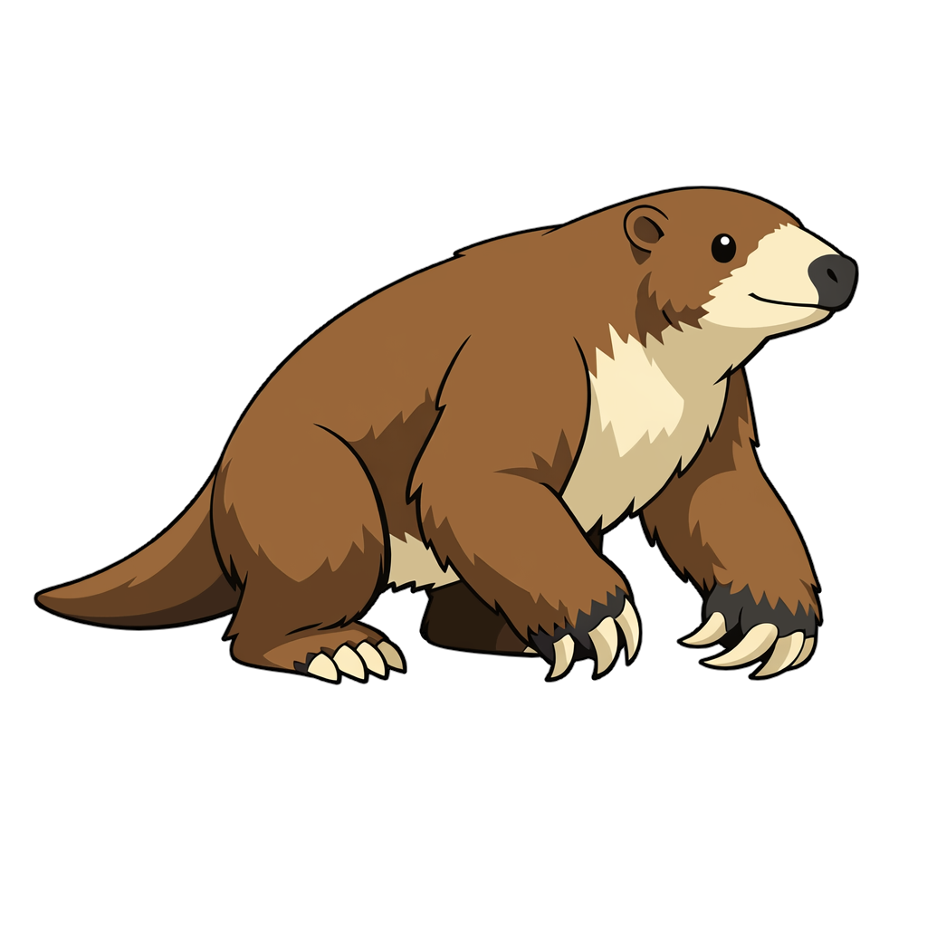 megatherium メガテリウムのイラスト