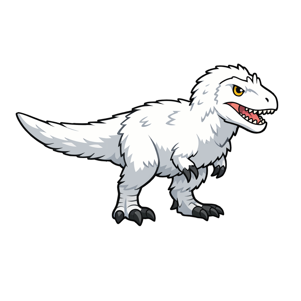 nanooksaurus ナヌークサウルスのイラスト