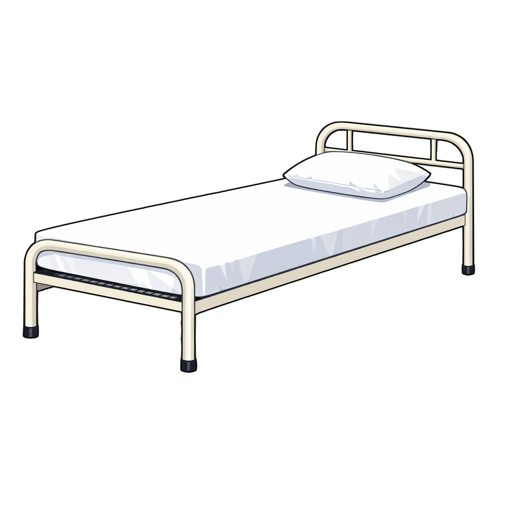 pipe_bed パイプベッドのイラスト