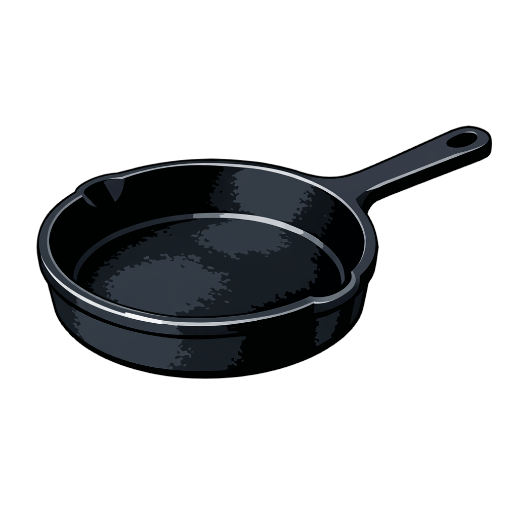 skillet スキレットのイラスト