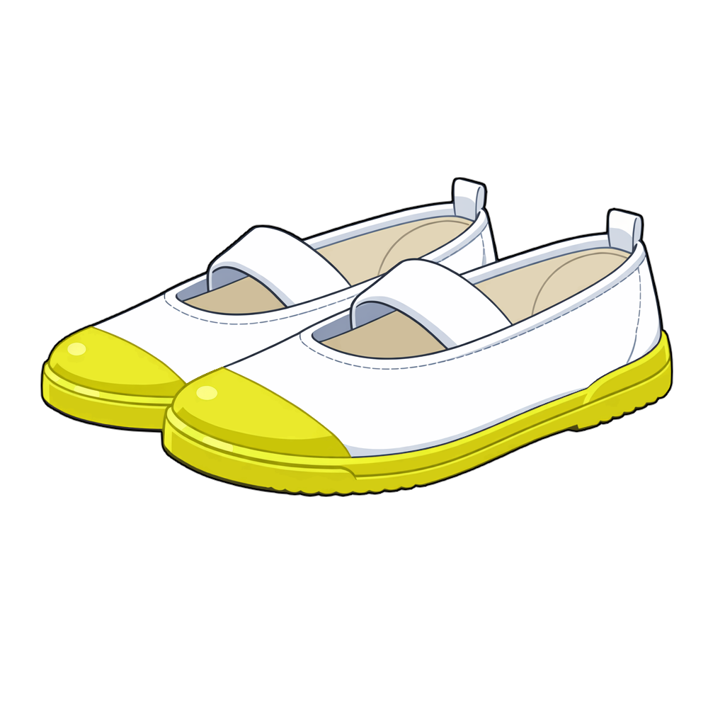 uwabaki 上履きのイラスト