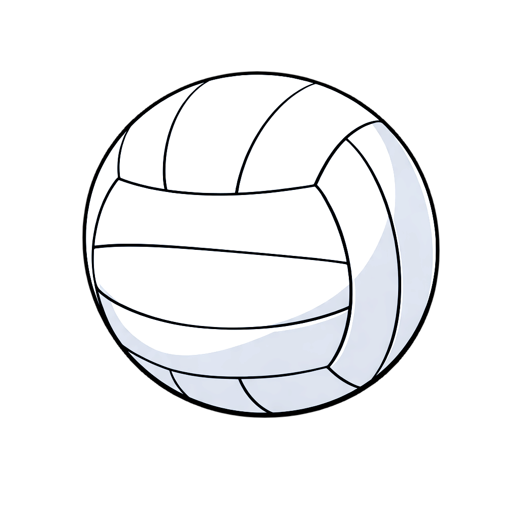 volleyball バレーボールのイラスト