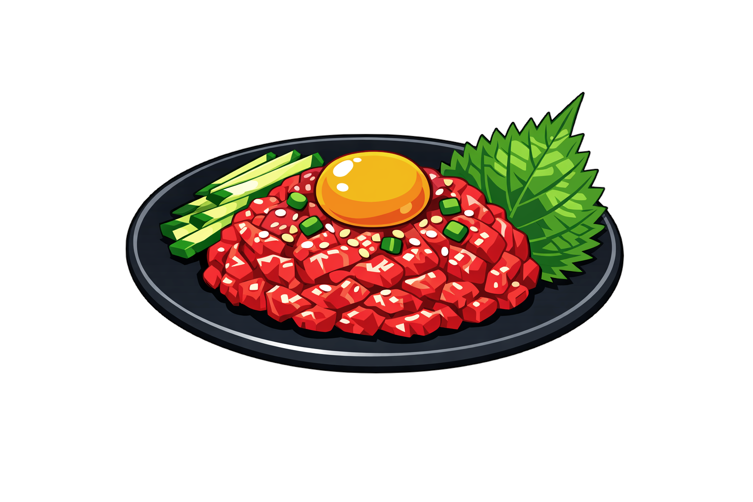 yukhoe ユッケのイラスト