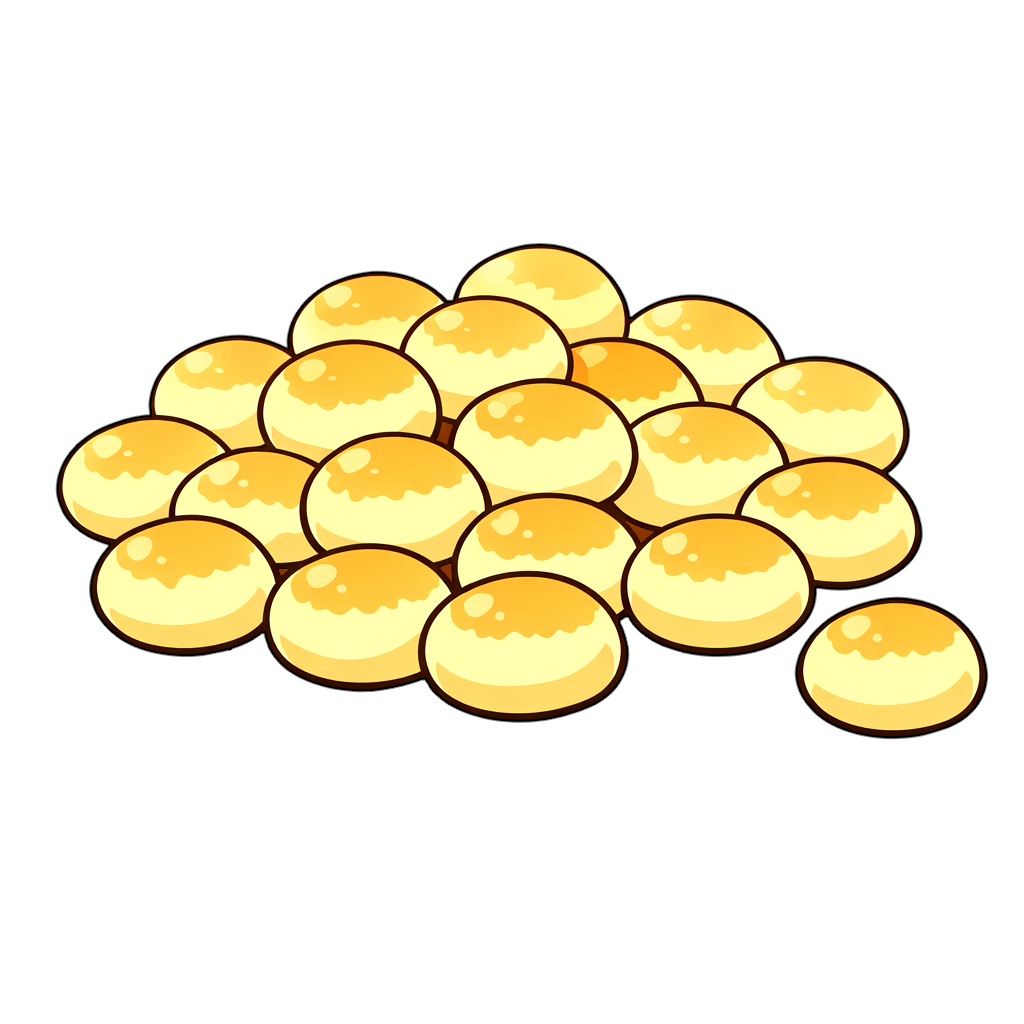 たまごボーロのイラスト egg_boro