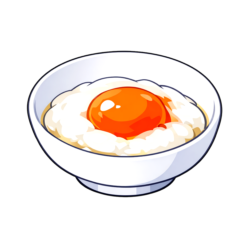温泉卵のイラスト onsen_egg